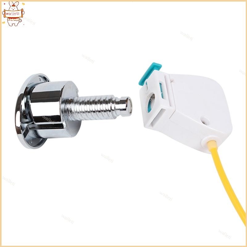 Botão Descarga Vaso Sanitário Formato Pressão Para em Oferta na Shopee