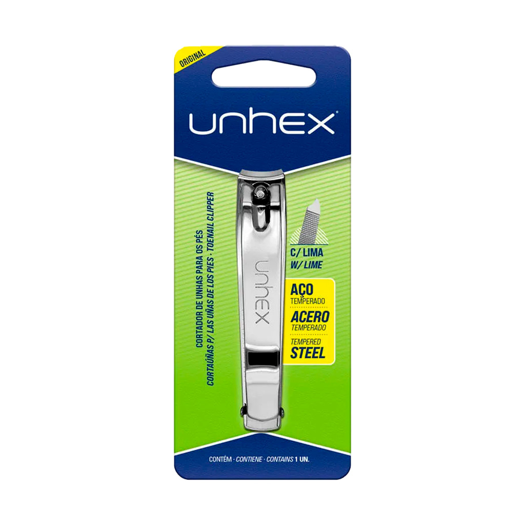 Cortador de Unhas para os Pés com Lima Unhex For Men em Oferta na Shopee