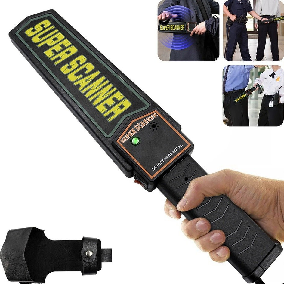 Detector De Metais Portátil Super Scanner Wd-8026 Portátil