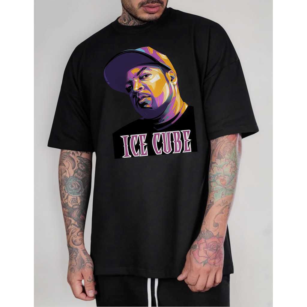 Camiseta Camisa Ice Cube Nwa Gangsta Rap Anos 90 Los Angeles