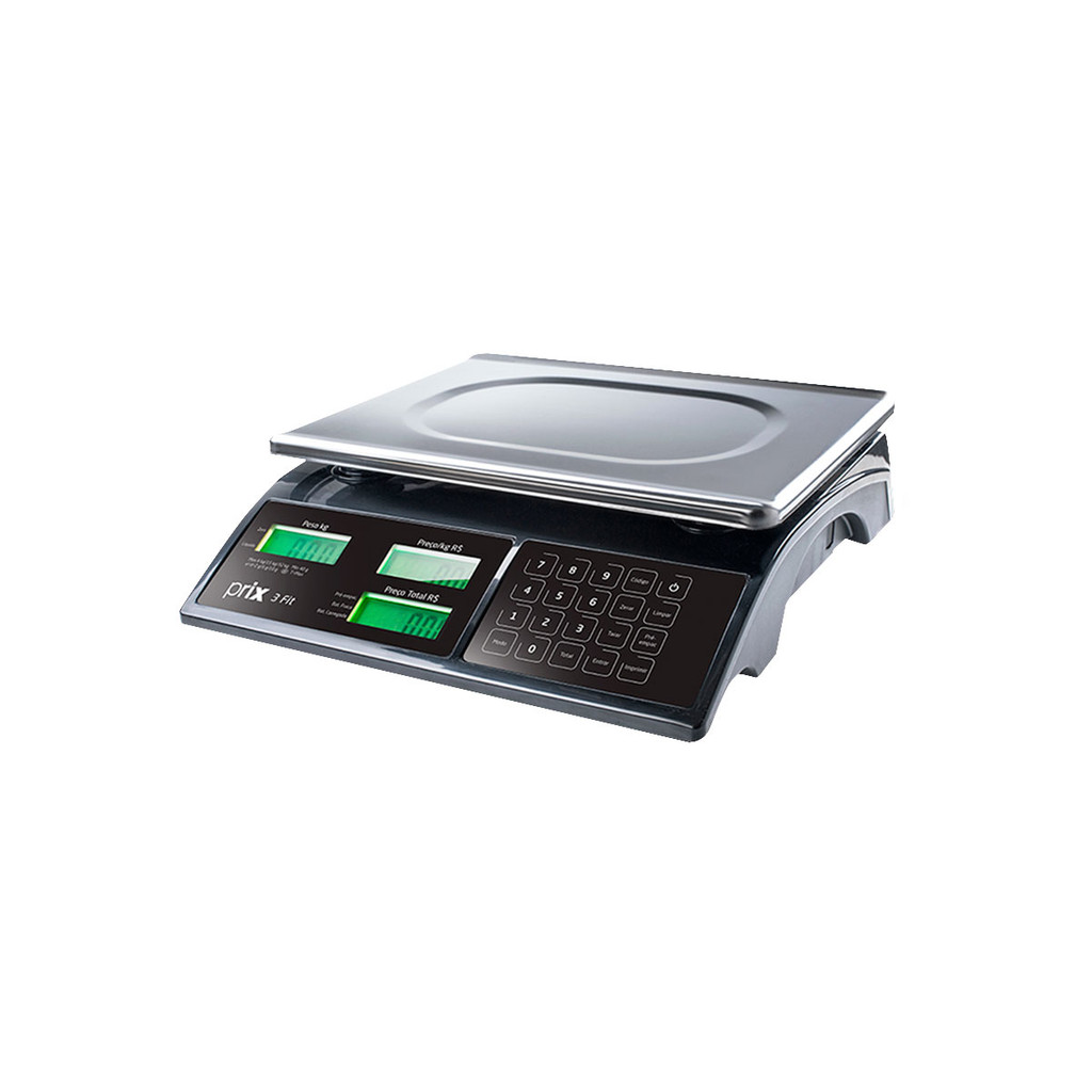 Balança Digital Computadora Toledo Prix 3 Fit 32KG Bivolt em Oferta na Shopee