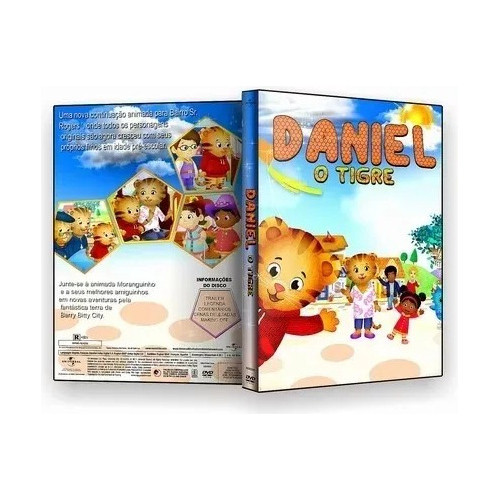 Daniel Tigre Em Portugues - 1 Dvd Lançamento