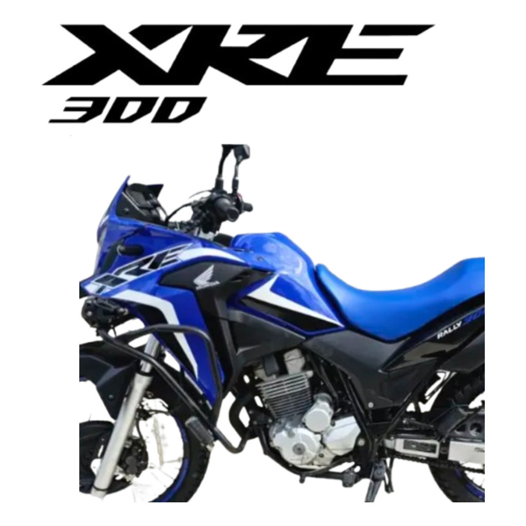 Capa Banco Protetora Moto Xre 300 Azul + Alça De Brinde Sem Logo em Oferta na Shopee