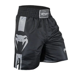 Short Boxe Venum Logo Performance Silver
