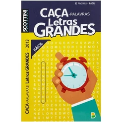 Scottini Caça-palavras | Letras Grandes | 2013 | Fácil
