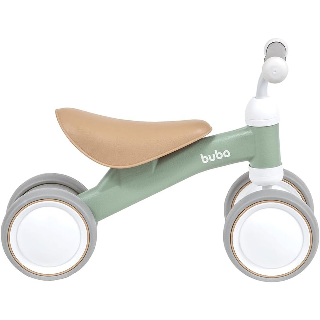 Buba Bicicleta De Equilíbrio 4 Rodas Verde