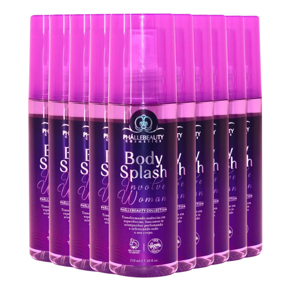 10 Body Splash Involve Woman Phállebeauty Corporal Atacado