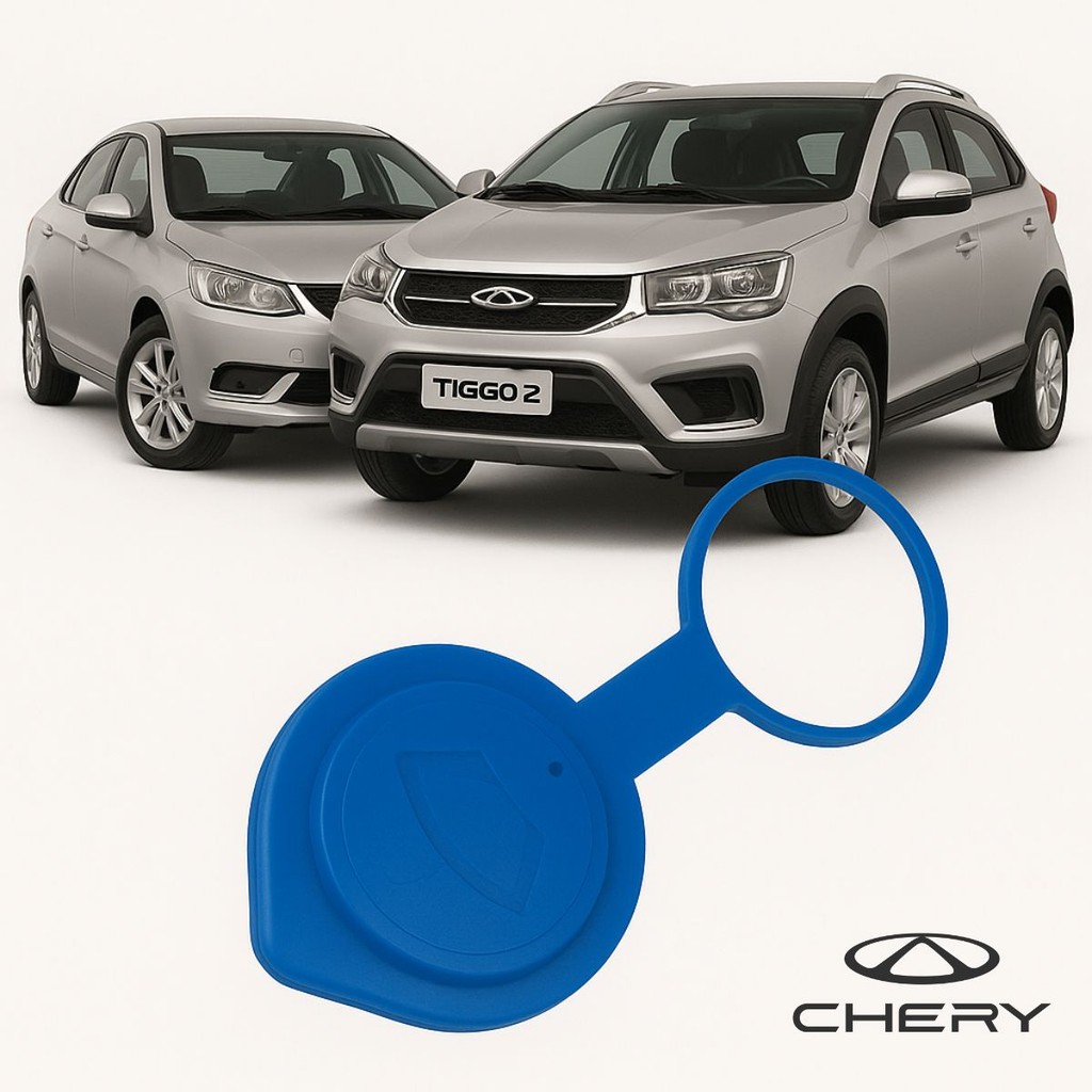 Tampa Reservatorio Agua Limpador Parabrisa Chery Tiggo Celler em Oferta na Shopee