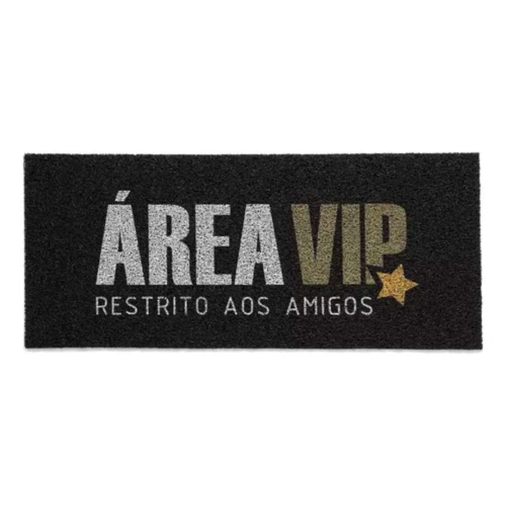 Tapete Vinil Porta Entrada Emborrachado Long Área Vip - Home & Living