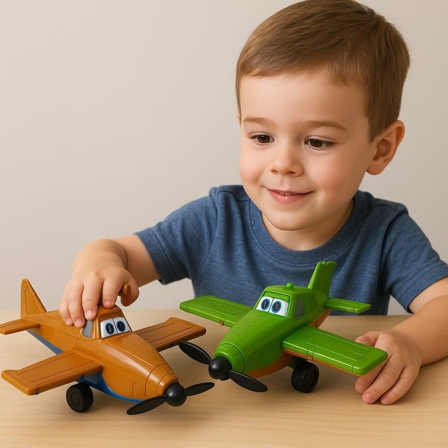 Aviao De Brinquedo Fighter Comando Turbina 23x20cm Avião Zum-Zum  Articulada