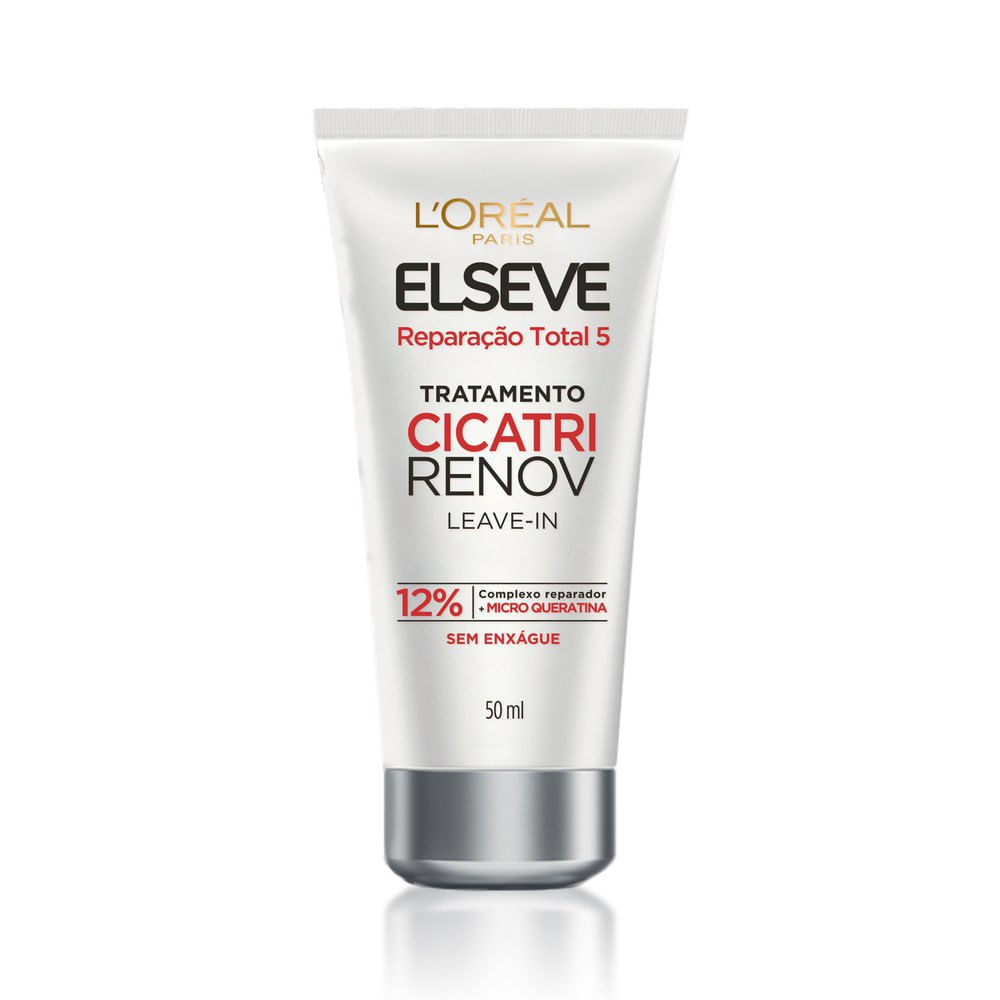Leave In de Tratamento L'Oréal Paris Elseve Cicatri Renov 50ml - Beauty