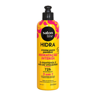 SalonLine Creme Para Pentear 3 em 1 Hidra D-Pantenol 300ml