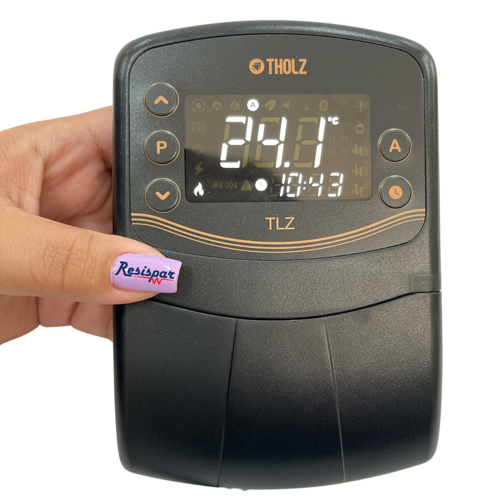 Controlador Digital De Temperatura TLZ P/Boiler 220vca TLZ1490N P857