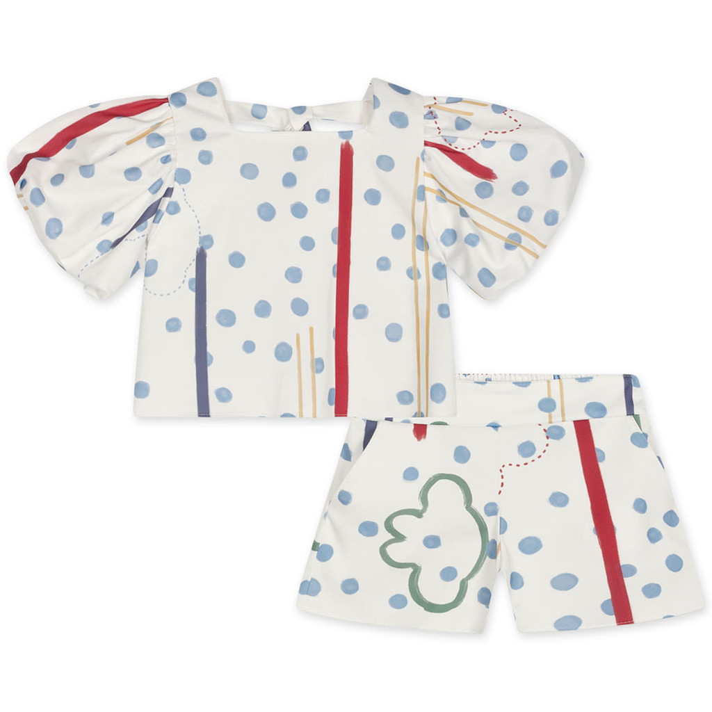 Conjunto Curto Alfaiataria Feminino Bebê Lilica Ripilica em Oferta na Shopee