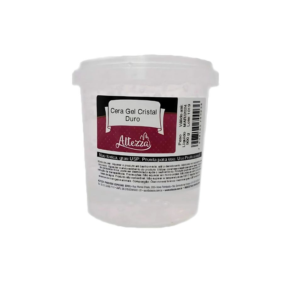 Cera Gel Cristal Dura Para Vela - 900g - 1 unidade - Rizzo