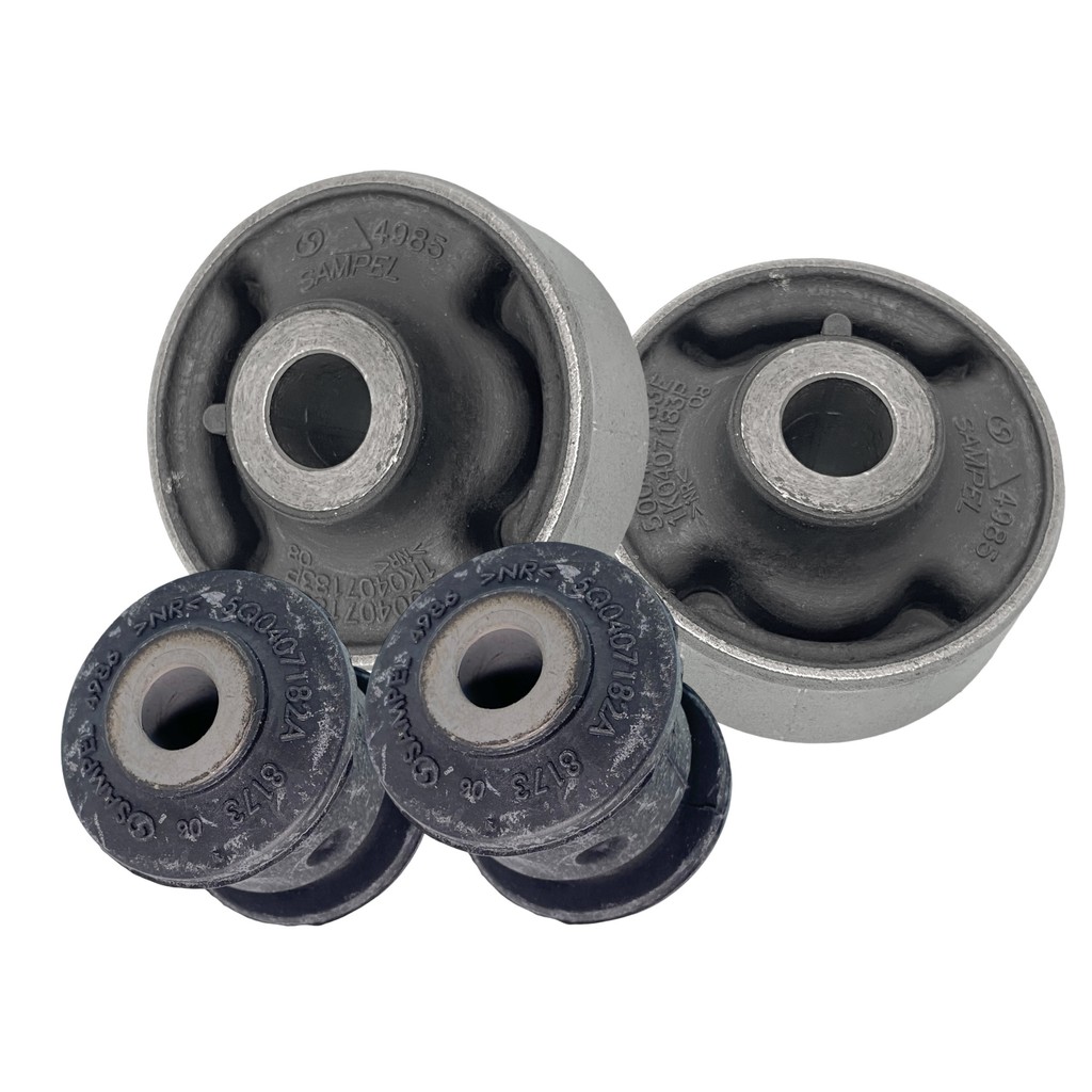 Kit Buchas Bandeja VW Jetta Golf Tiguan Fusca Suspensão Dianteira SAMPEL