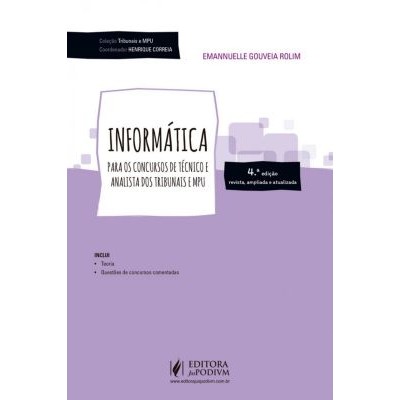 Informática Para Concursos de Técnico e Analista dos...