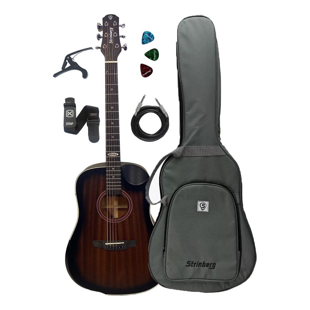 Violão Strinberg Sd301hcr Tbs Folk Fosco