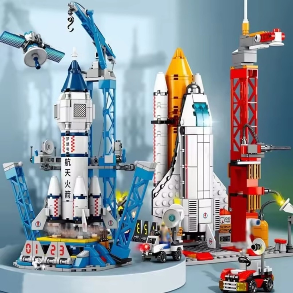 Nave espacial, Foguete Tijolo, tijolo bloco de Construção.
