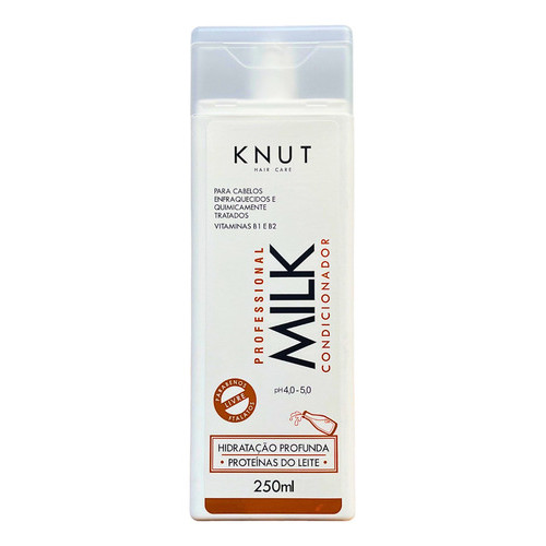 Condicionador Knut Milk 250ml - Proteínas Do Leite