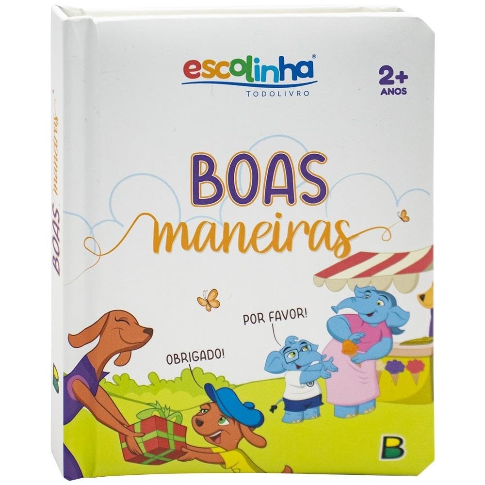 Meu Livro Fofinho | Escolinha Boas Maneiras | Capa Dura em Oferta na Shopee