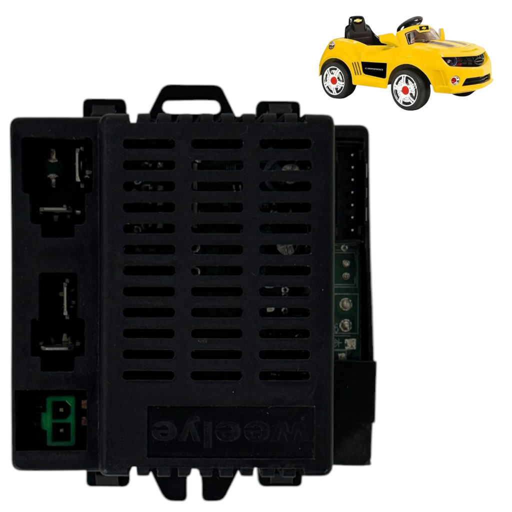 PLACA RECEPTORA ELETRONICA PRETA PARA CARRINHO CAMARO 3ª VERSAO BANDEIRANTE