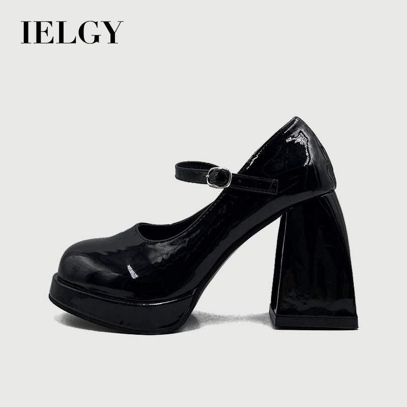 IELGY Francês Japonês Hottie Jk Mary Jane Sapatos Femininos Plataforma De Salto Super Alto em Oferta na Shopee