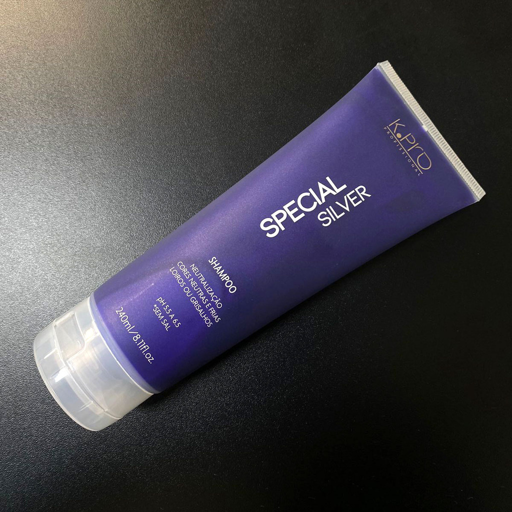 Detalhes do Kit K.Pro Special Silver Ph 5.5 a 6.5 Shampoo e Acidificante (2 produtos)