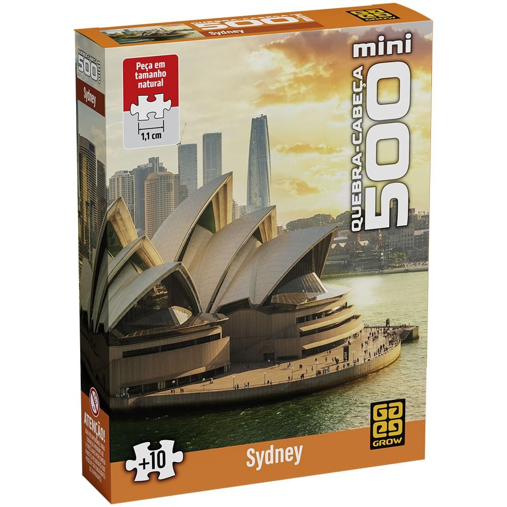 Mini Quebra-cabeça 500 peças Sydney em Oferta na Shopee