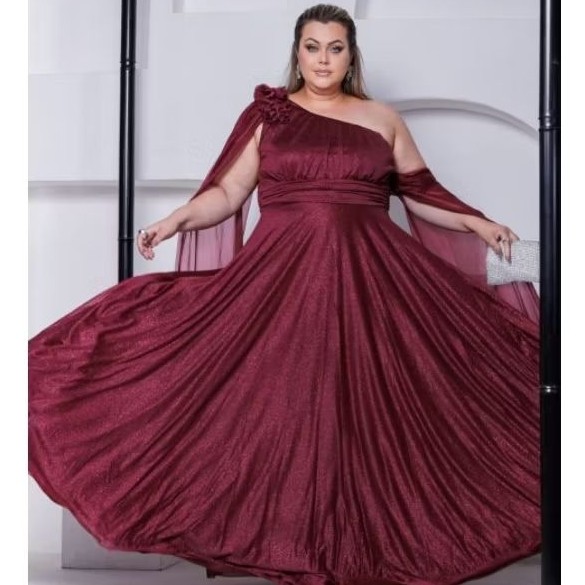 Vestido Longo  PLUS SIZE, Para Madrinhas de Casamento, Festas, Formaturas, Aniversário, Mãe da Noiva/noivo Plussize