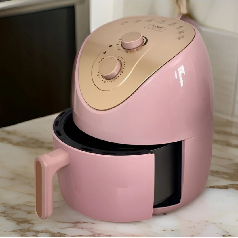 Air Fryer 4L Fritadeira Elétrica | Cores Modernas | 127V | Antiaderente e Econômica