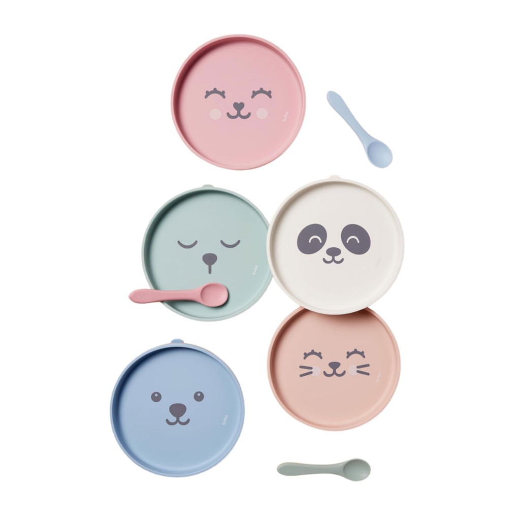 Pratinho Em Silicone Com Ventosa Gumy 19cm Buba em Oferta na Shopee