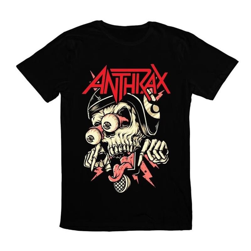BR.halo Camiseta Unissex oversized Anthrax Thrash Heavy Metal Hard American Rock Streetwear novo