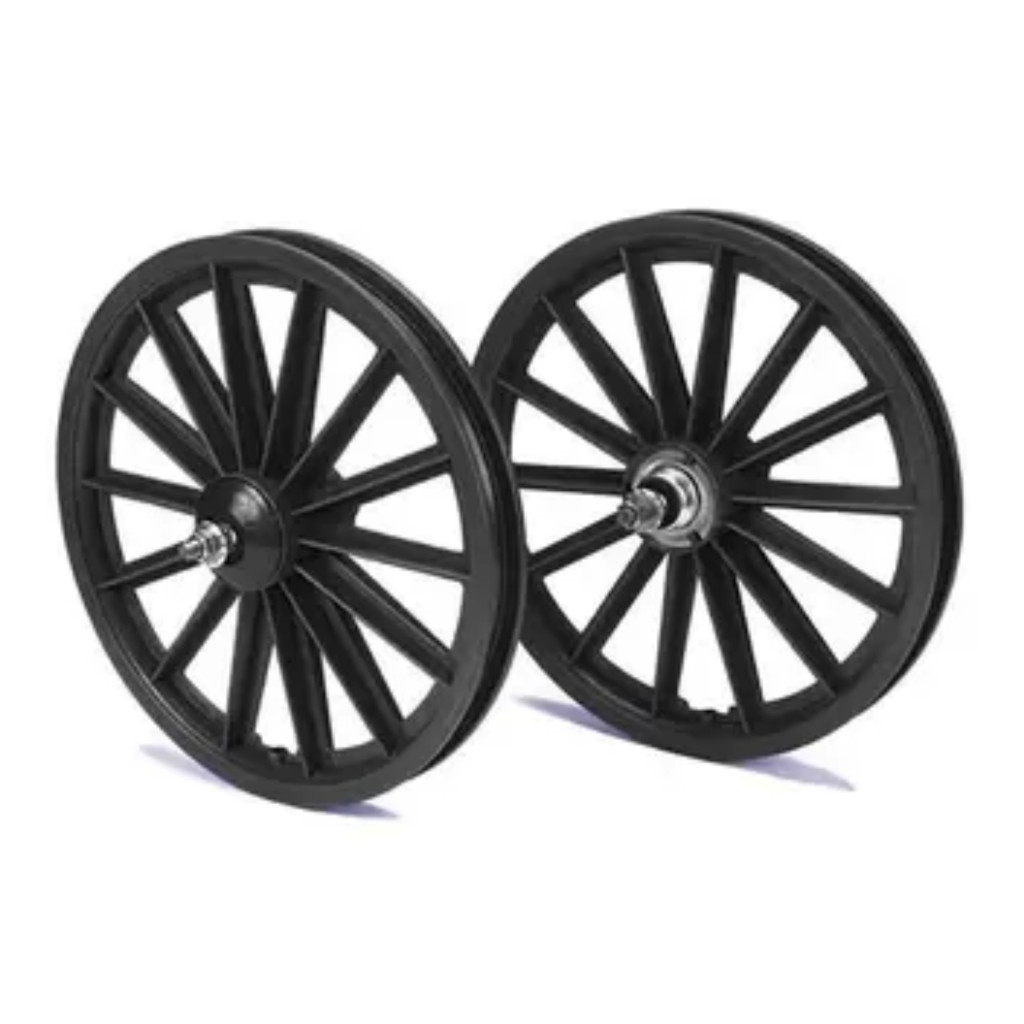 Roda Nylon Aro 16 AMR C/eixos - PAR Rodas Bicicleta Infantil