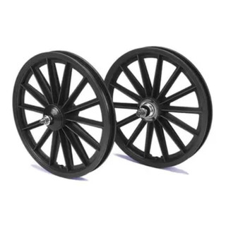 Roda Nylon Aro 16 AMR C/eixos - PAR Rodas Bicicleta Infantil