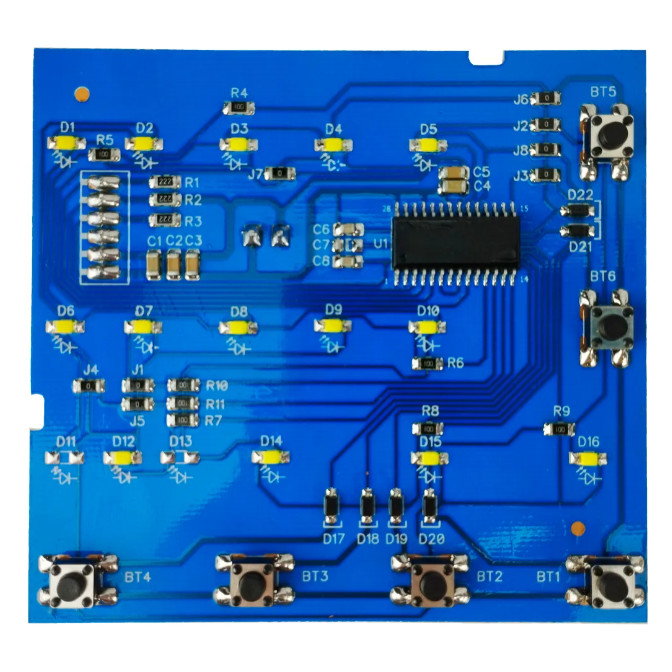 PLACA ELECTROLUX INTERFACE LAVADORA LED13 LED14 LED15 LED17 A20246001 ALADO 7220221