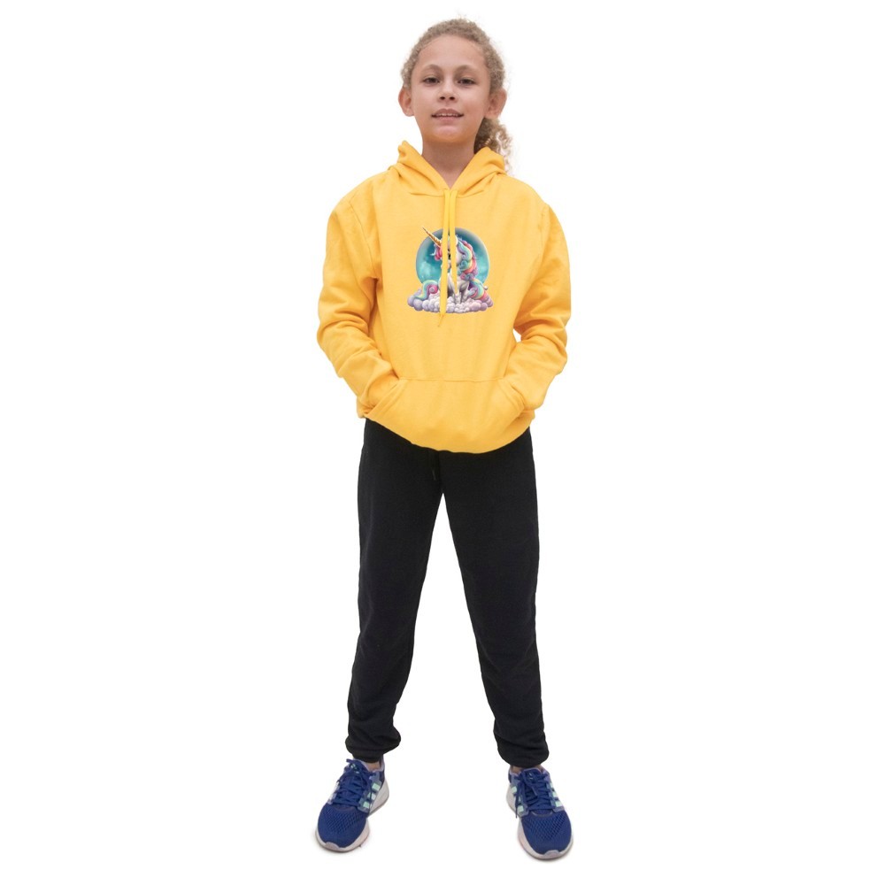 Conjunto Inverno Moletom Infantil Menina Blusa Com Capuz e Calça Lisa Ajustavel Flanelada Quentinha