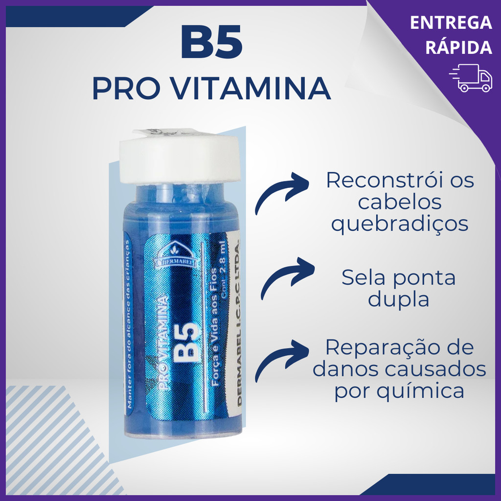 Ampola Capilar de Vitamina B5: Onde Comprar | BuscaProdutos