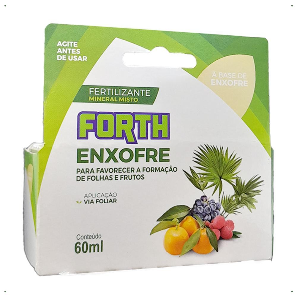 Adubo Concentrado Enxofre Forth Jardim 60ml