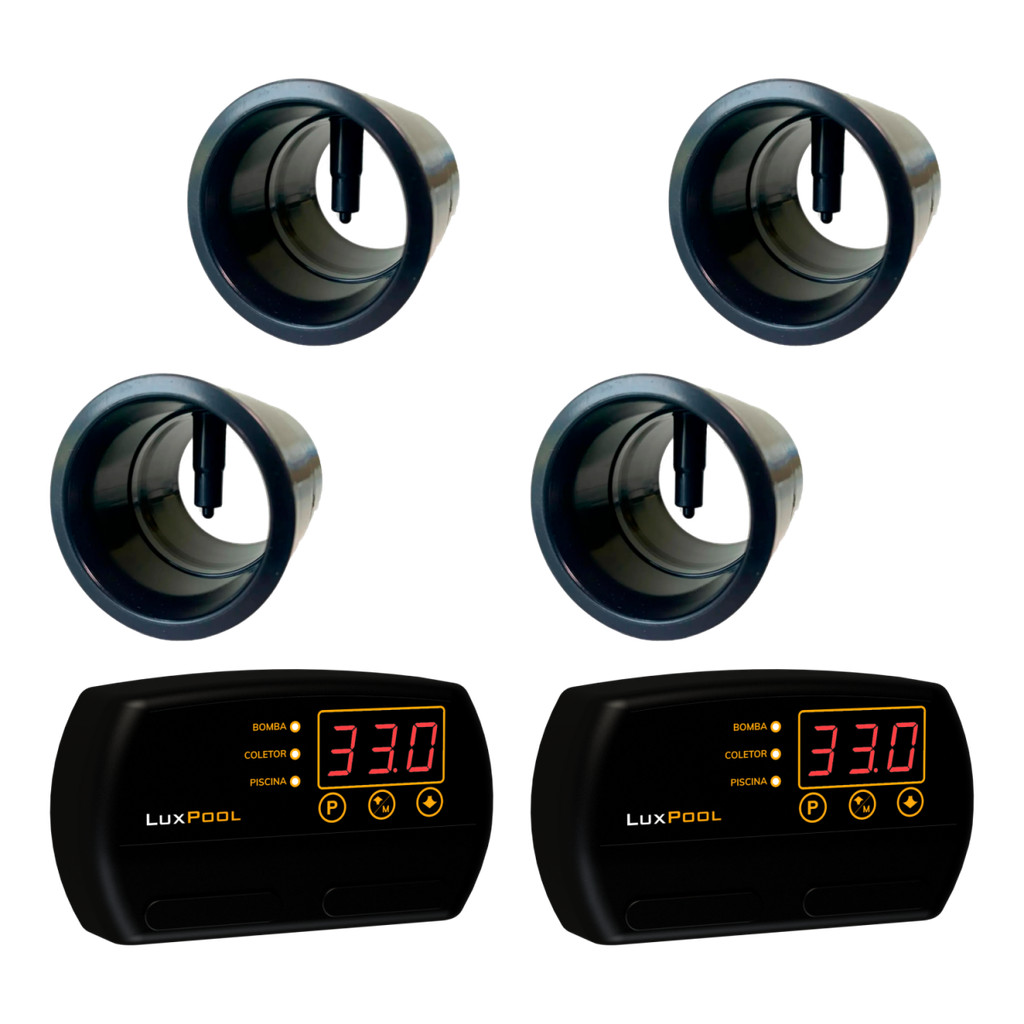 Kit 2 Control Digital Temp MMZ1373N 4 Luvas p/sensor de Temp