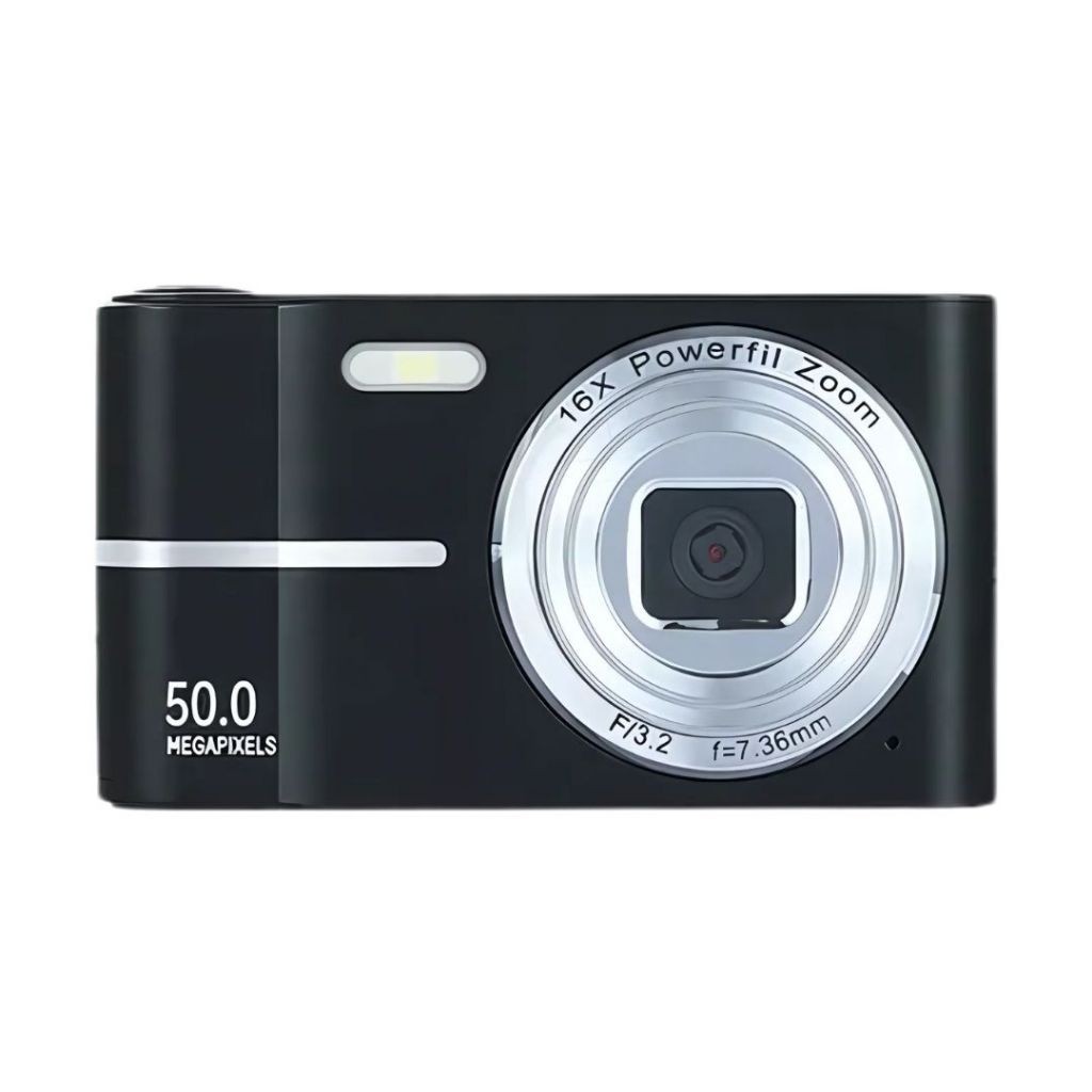 Câmera Digital De Alta Definição Vintage 16x Zoom 2.7k 50 MP em Oferta na Shopee