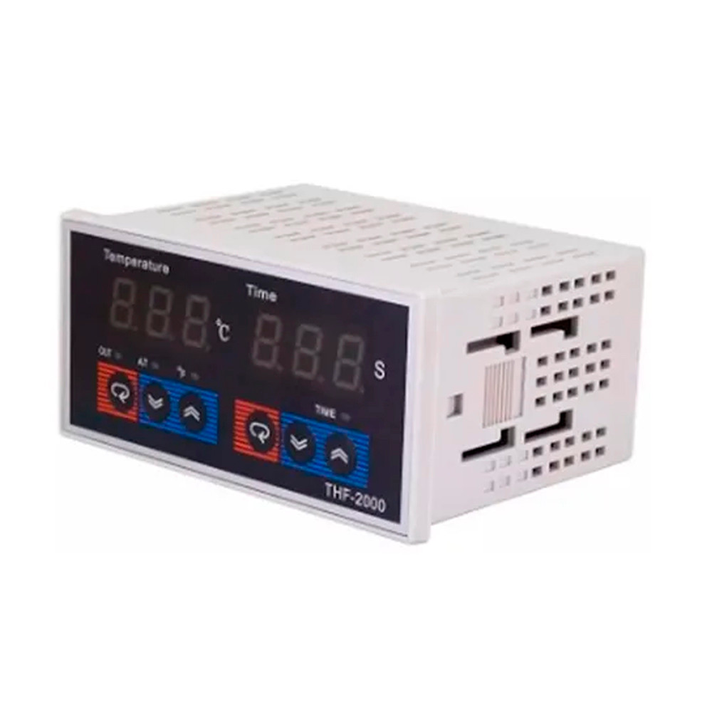 CONTROLADOR DE TEMPERATURA E TEMPO MODEL. THF2000 HORIZONTAL SAÍDA  RELAY 110/220VAC