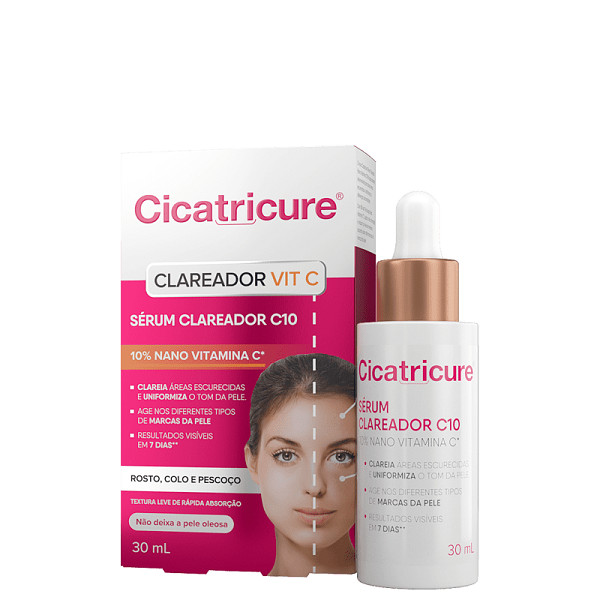 Cicatricure Serum Clareador 30ml em Oferta na Shopee