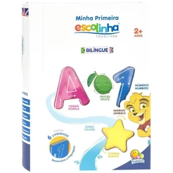 Box Com 6 Unidades | Minha Primeira Escolinha | Capa dura