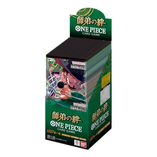 BANDAI ONE PIECE Card Game Bond of Masters and Disciples [OP-12] (BOX) with 24 packs included.