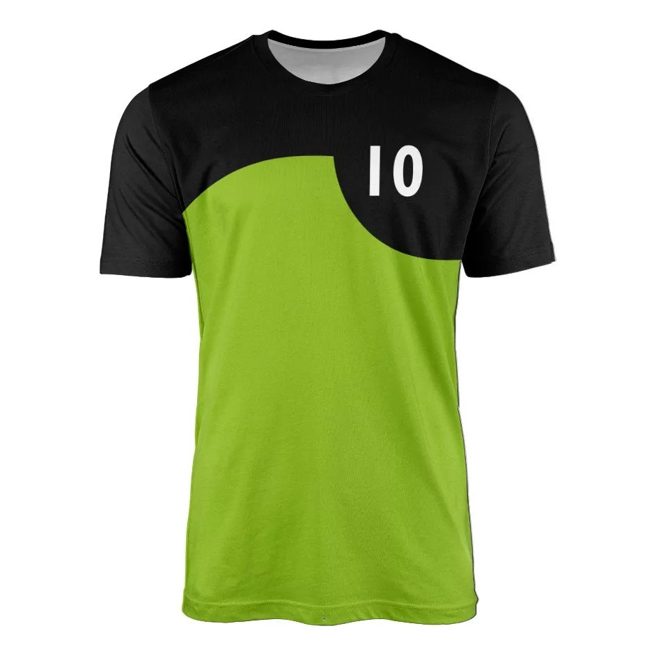 Blusa Camisa Uniforme Omnitrix Cartoon Ben 10 G2373