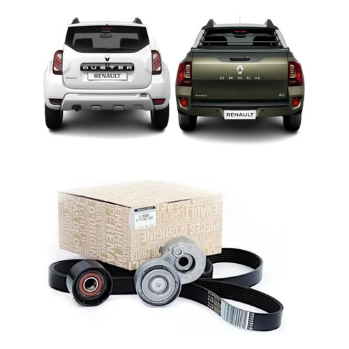 Kit Correia De Acessórios Original Duster 2.0 16v em Oferta na Shopee