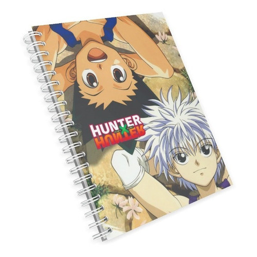 Caderno Universitário Hunter X Hunter 1, 10 e 15 Matérias Escolar Capa Dura Animes  Desenhos
