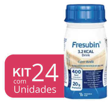 Fresubin 3.2 kcal Drink Avelã 125ml 24 Unidades