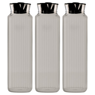 Kit 3 Jarras Resistente Garrafa Geladeira Água E Suco 1,5 Litro Com Tampa Higiênica Premium Cores em Oferta na Shopee